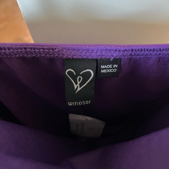 Windsor Purple Dress With Straps, Size XS, Brand New With Tags NWT - Picture 4 of 6